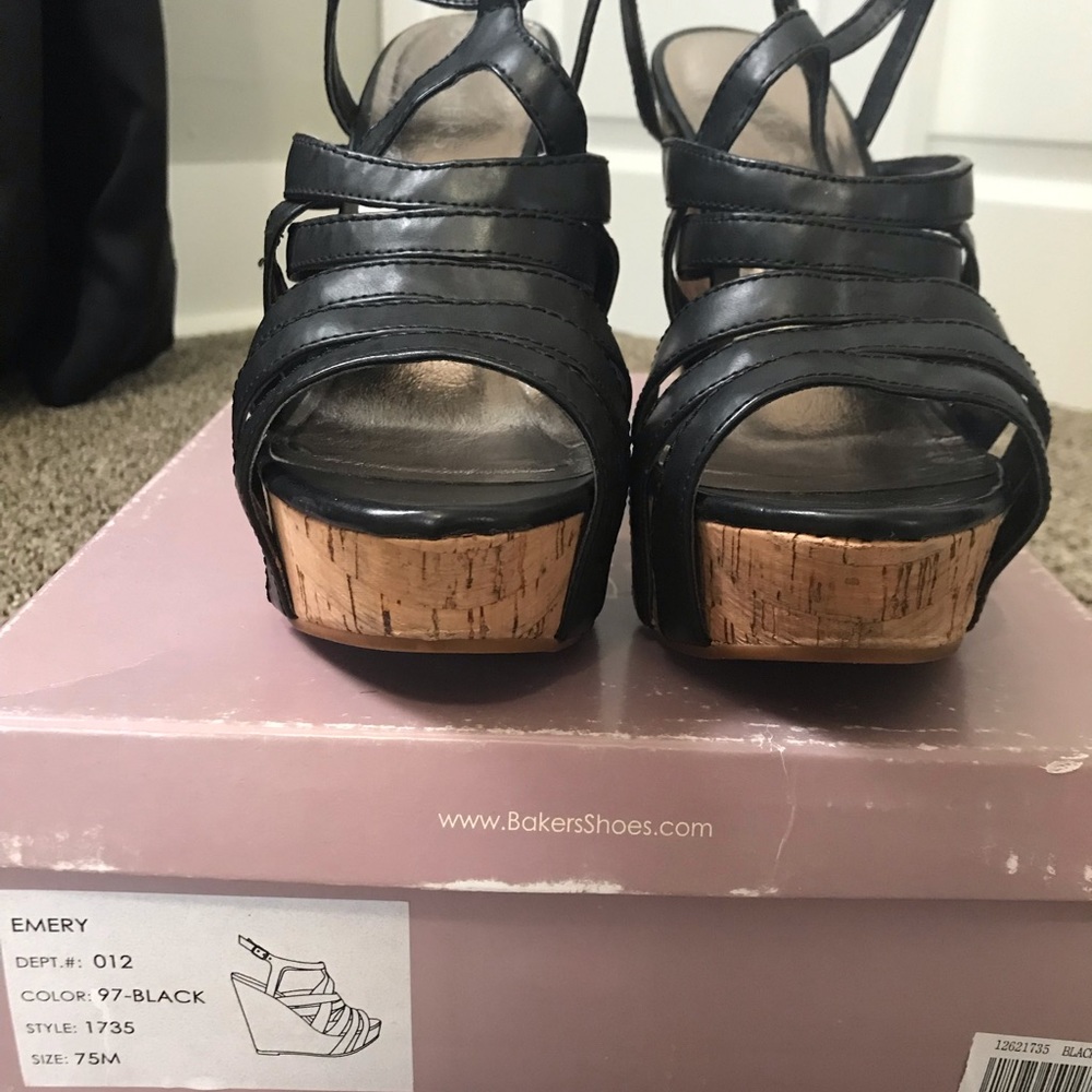 Heeled wedges